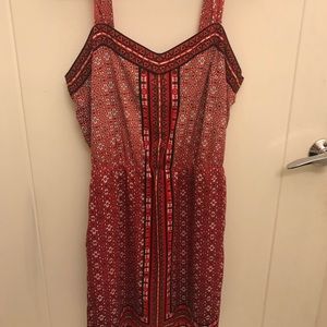 White House black market Dress - pink/black/white